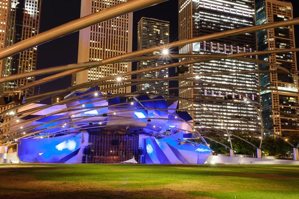 Panoráma města Chicago downtown — Stock fotografie