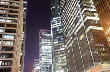 Cityscape downtown Chicago