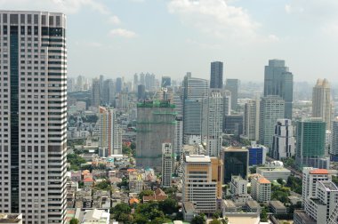 Bangkok şehir üzerinde hava vew