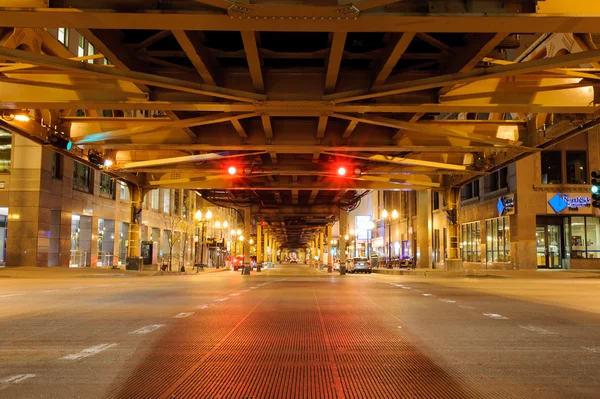 Paysage urbain de Chicago centre-ville — Photo