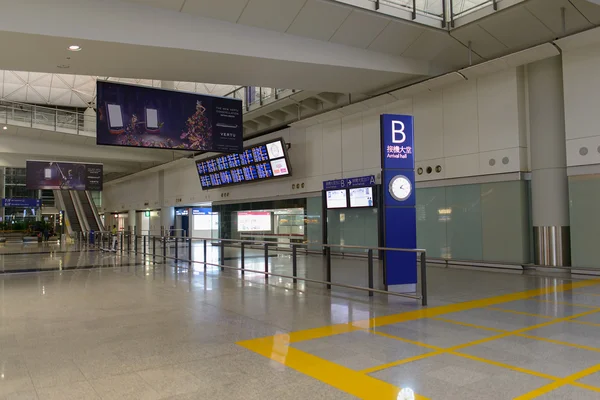 Hong kong internationale luchthaven interieur — Stockfoto