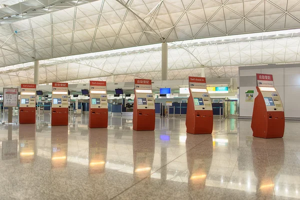 Internationaler Flughafen Hongkong — Stockfoto