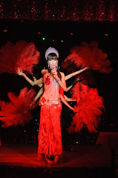 Cabaret Show Moulin Rose Phuket — Fotografia de Stock