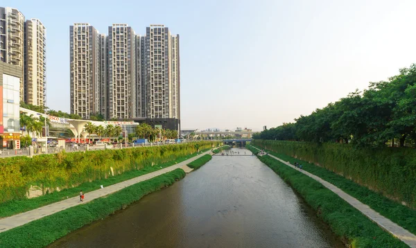 Longgang Bezirk in Shenzhen — Stockfoto