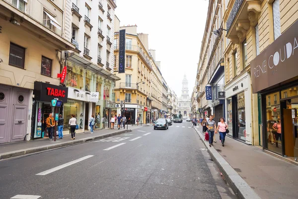 Strade di Parigi capitale della Francia — Foto Stock
