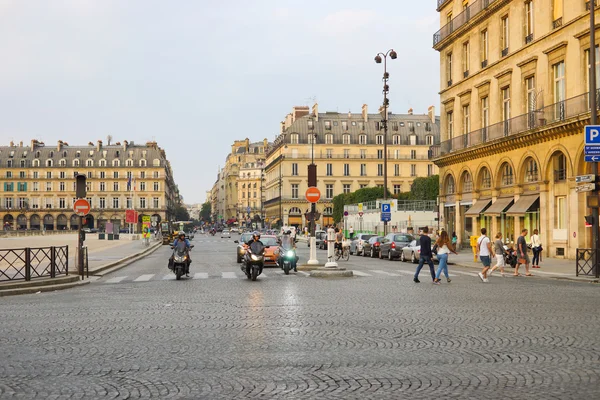 September Straße von Paris — Stockfoto