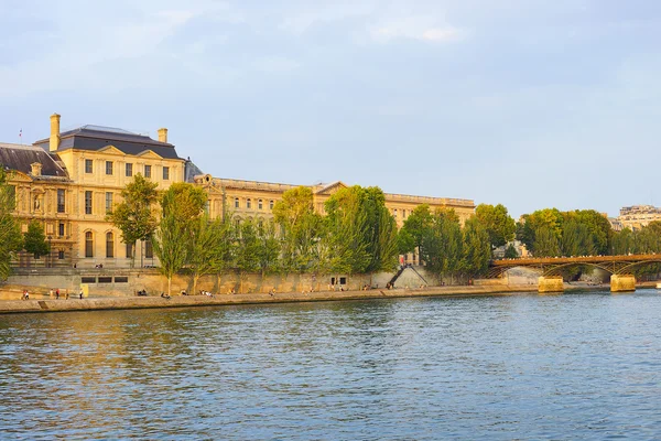 Seine river in the evening — Stock Fotó