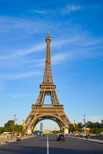 De toren van Eiffel in Parijs — Stockfoto