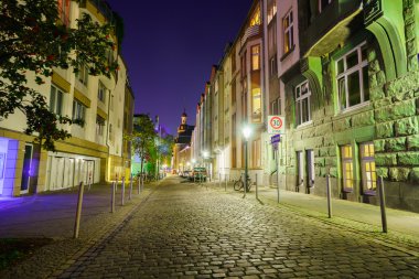 Beautiful Dusseldorf at night