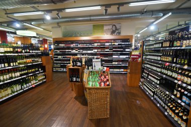 supermarket interior in Bonn