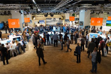 Visitors of Photokina Exhibition