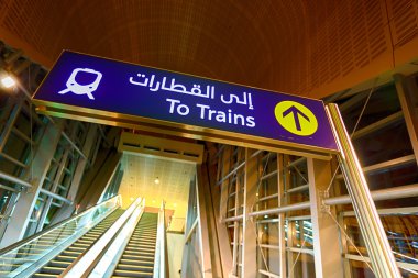 Dubai metro istasyonu