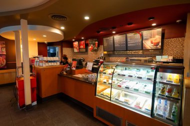İnsanlar Starbucks Cafe