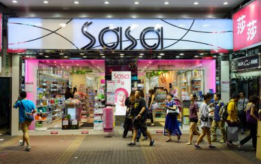 Mong Kok alan insanlarla dolu