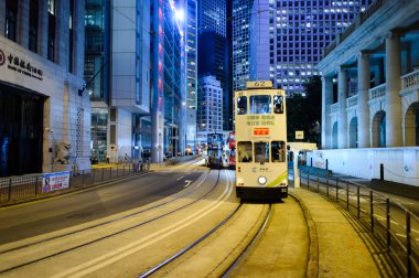 Hk street Tramvayda Çift katlı