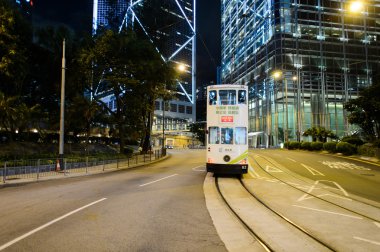 Hk street Tramvayda Çift katlı