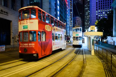 Hk street Tramvayda Çift katlı