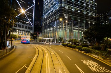 Hk street Tramvayda Çift katlı