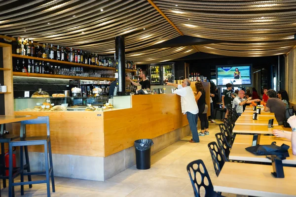 Café interior en — Foto de Stock