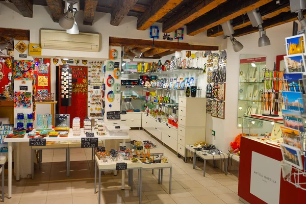 Shop interior in Vinice — Stock Photo, Image