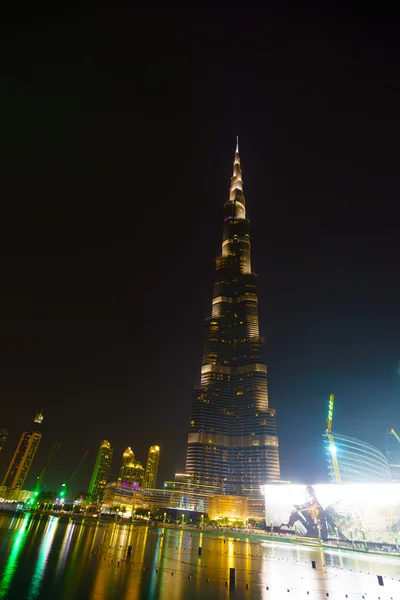 Район рядом с Burj Khalifa — стоковое фото