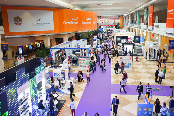 Exhibition centre interior