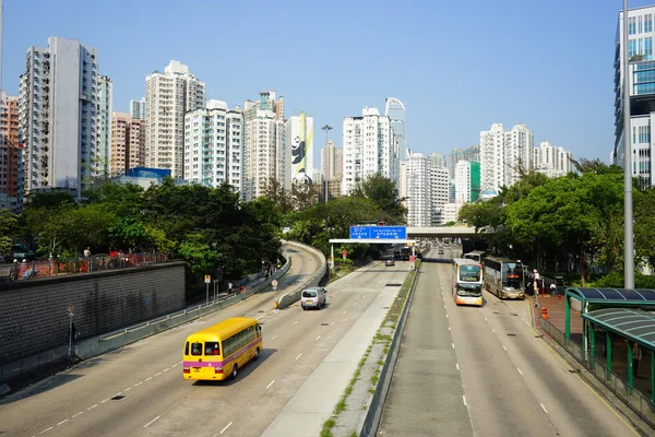 Calles de hong kong — Foto de Stock