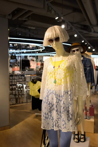 Interior do shopping de Hong Kong — Fotografia de Stock