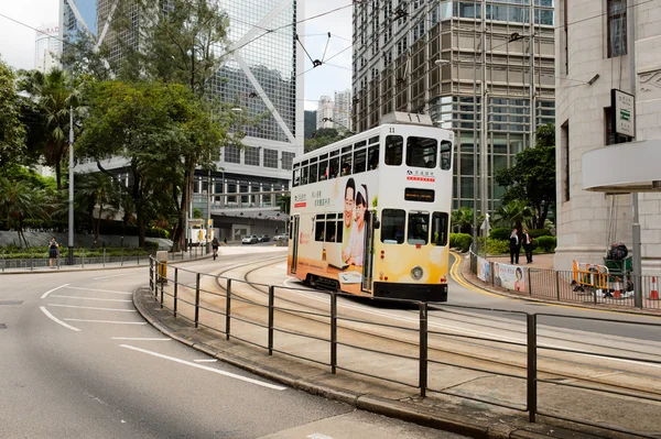 Hk street Tramvayda Çift katlı