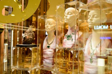 mücevher mağazası iç