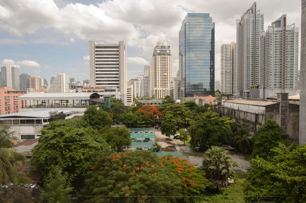 Stadsgezicht van hoofdstad van Thailand — Stockfoto