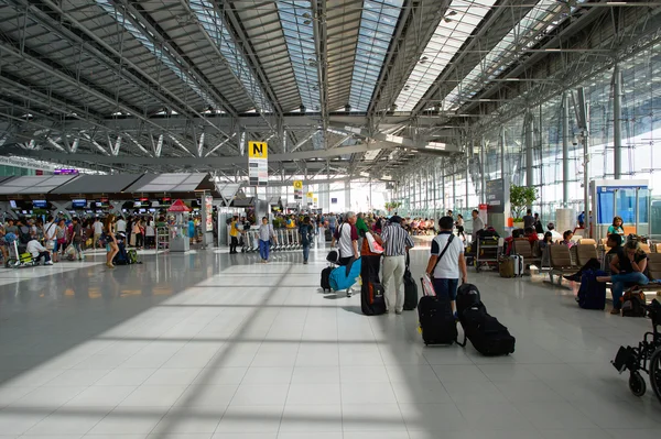 Suvarnabhumi Airport interior — Stock Photo, Image