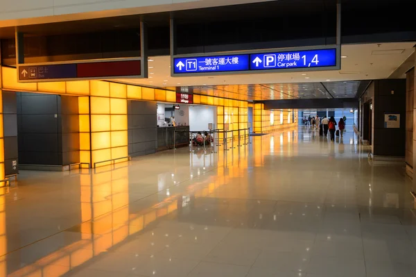 Международный аэропорт Гонконга — стоковое фото