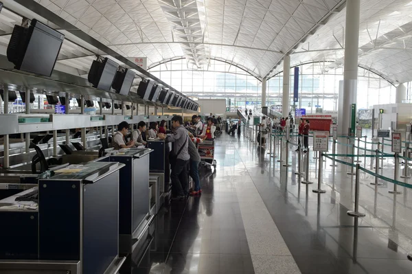 Aéroport international de Hong Kong intérieur — Photo