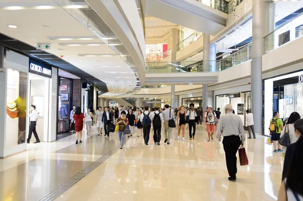 Hong Kong shopping mall interior — Stock Photo, Image