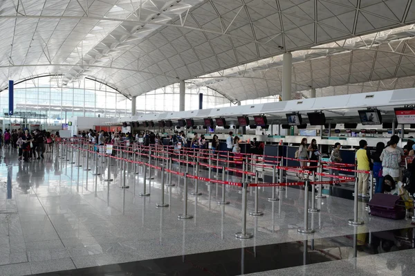 Aéroport international de Hong Kong intérieur — Photo