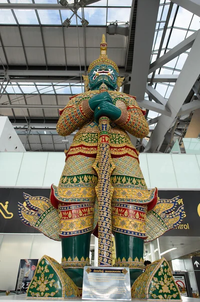 Suvarnabhumi Airport interior — Stock Photo, Image