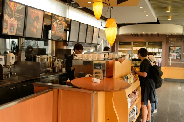 Starbucks Café interior —  Fotos de Stock