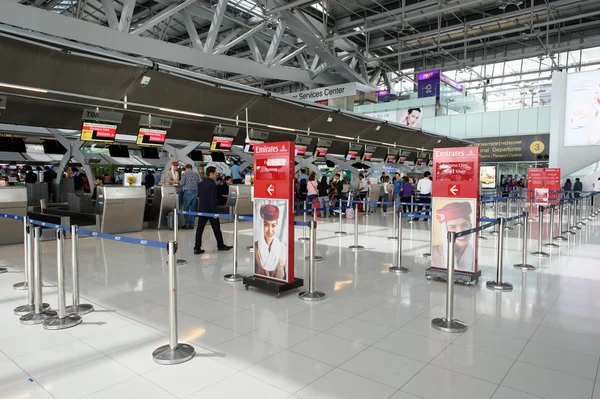 Aéroport de Suvarnabhumi intérieur — Photo