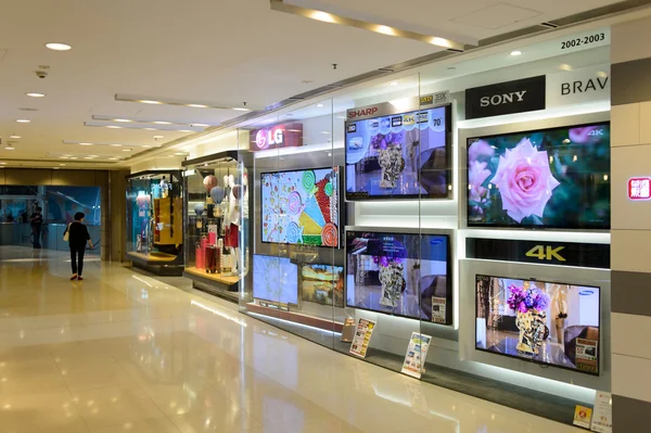 Hong Kong köpcentrum interiör — Stockfoto