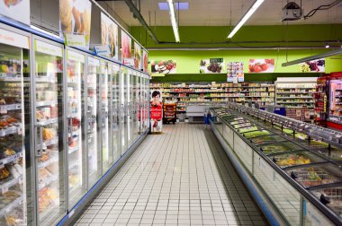 Sadece Market Süpermarket iç