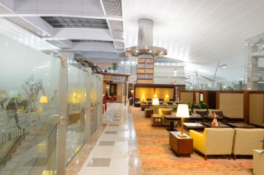 Emirlikleri iş sınıfının lounge iç