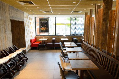McDonald's Restoran iç.