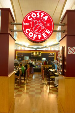 Costa Coffee in the Airport