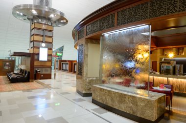 Emirlikleri iş sınıfının lounge iç