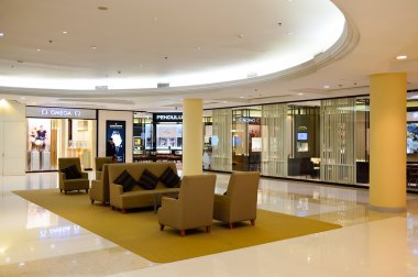 Bangkok alışveriş merkezi iç