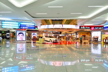 Interior of Dubai Duty Free