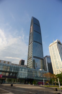 Shenzhen şehir merkezinde gündüz