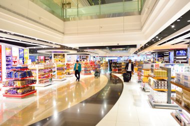 Interior of Dubai Duty Free