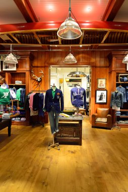 Bangkok alışveriş merkezi iç